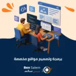 برمجة وتصميم مواقع مخصصة